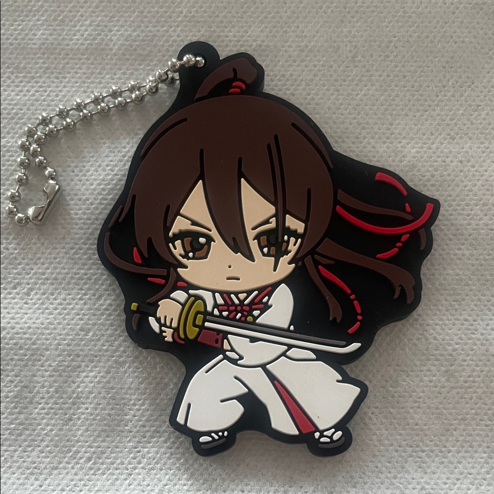Hell's Paradise: Yamada Asaemon Sagiri Anime Keychain with Sword Japanese Anime. - Picture 5 of 9